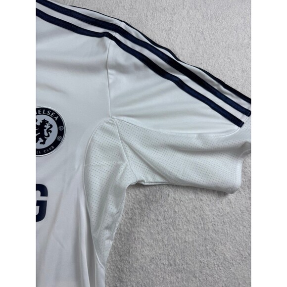 Adidas Chelsea Men's White Navy Large ClimaCool Soccer Jersey - Picture 4 of 16